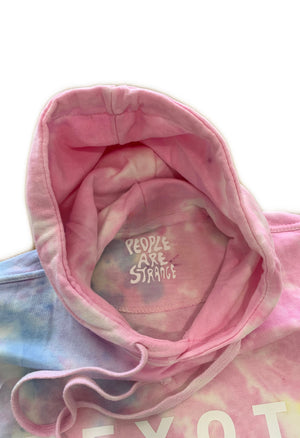 “PEOPLE ARE STRANGE” PEYOTE HOODIE